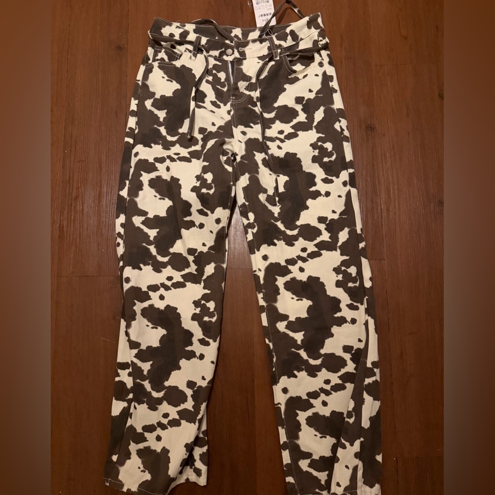 Cow Print Lounge Pants